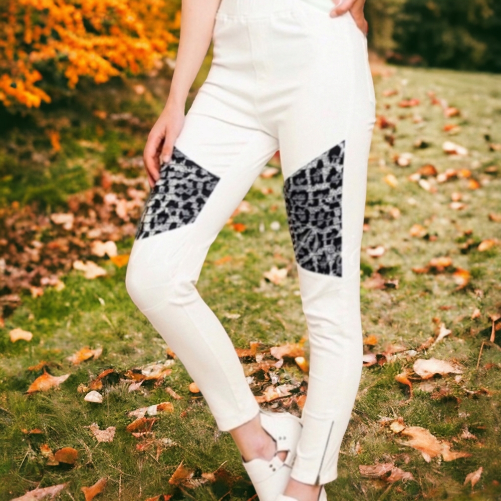 NWT 11" High-Waisted Umgee Jeggings Jeans in Size Large